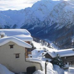 Les Soldanelles, vue du chalet